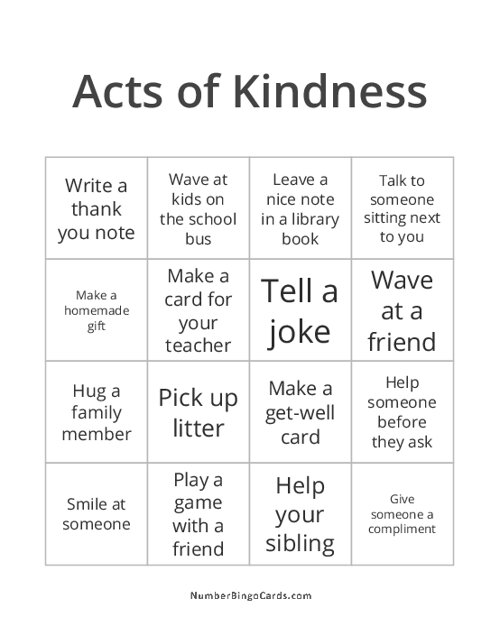 Acts of Kindness