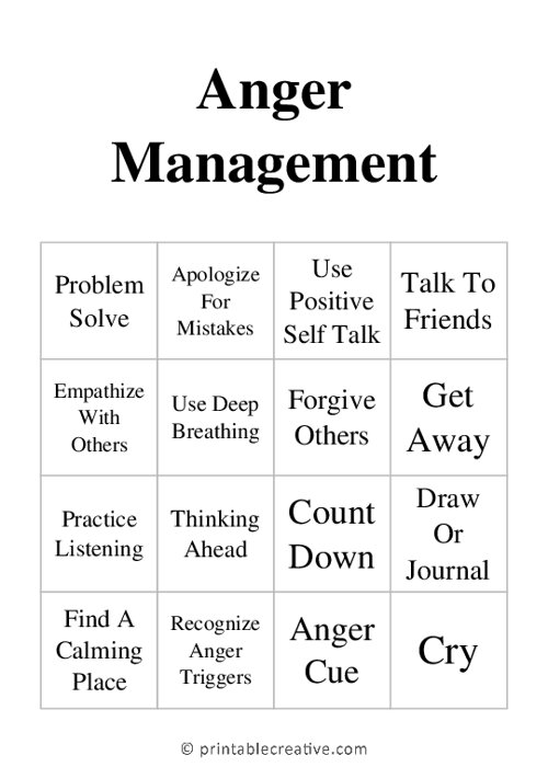 anger-management-bingo