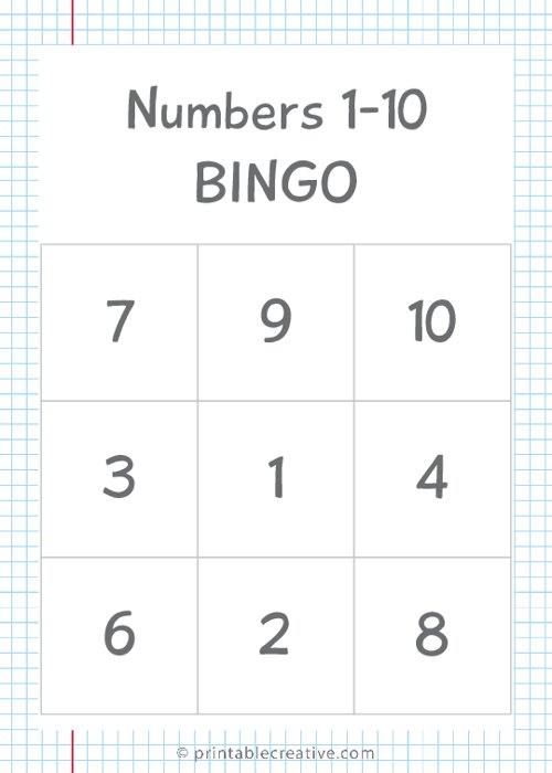 Kartinki Po Zaprosu Numbers 1 10 Bingo Educativo De Free Printable Number Bingo Cards 1 20