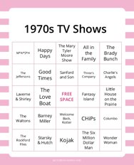 1970s TV show Bingo