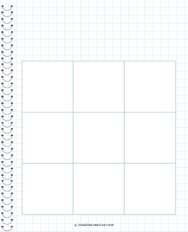 3x3 Blank Notebook Bingo