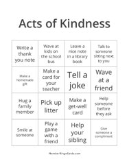 Acts of Kindness