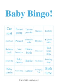 Baby Bingo!