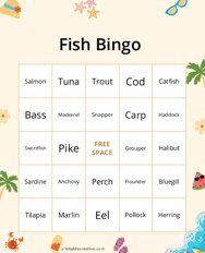 Fish Bingo
