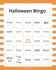 Halloween Bingo