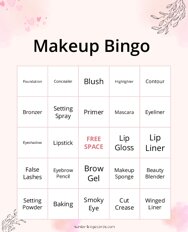 Makeup Bingo