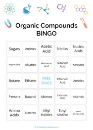 Organic Compounds|BINGO