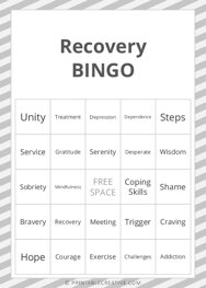 Recovery |BINGO