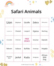 Safari Animals
