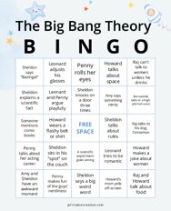 The Big Bang Theory Bingo