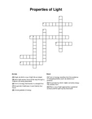 Properties of Light Word Scramble Puzzle