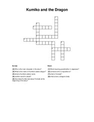 Kumiko and the Dragon Word Scramble Puzzle