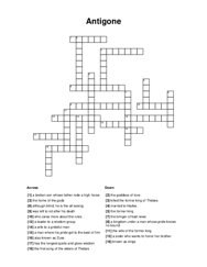 Antigone Crossword Puzzle