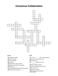 Conscious Collaboration Crossword Puzzle