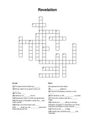 Revelation Crossword Puzzle