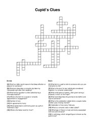 Cupid’s Clues Word Scramble Puzzle