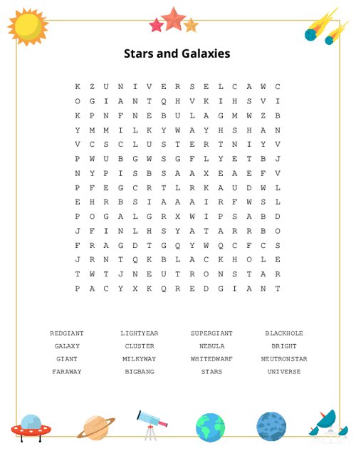 galaxy word search