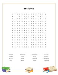 The Raven Word Search Puzzle