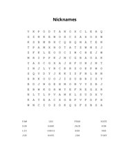 Nicknames Word Search Puzzle