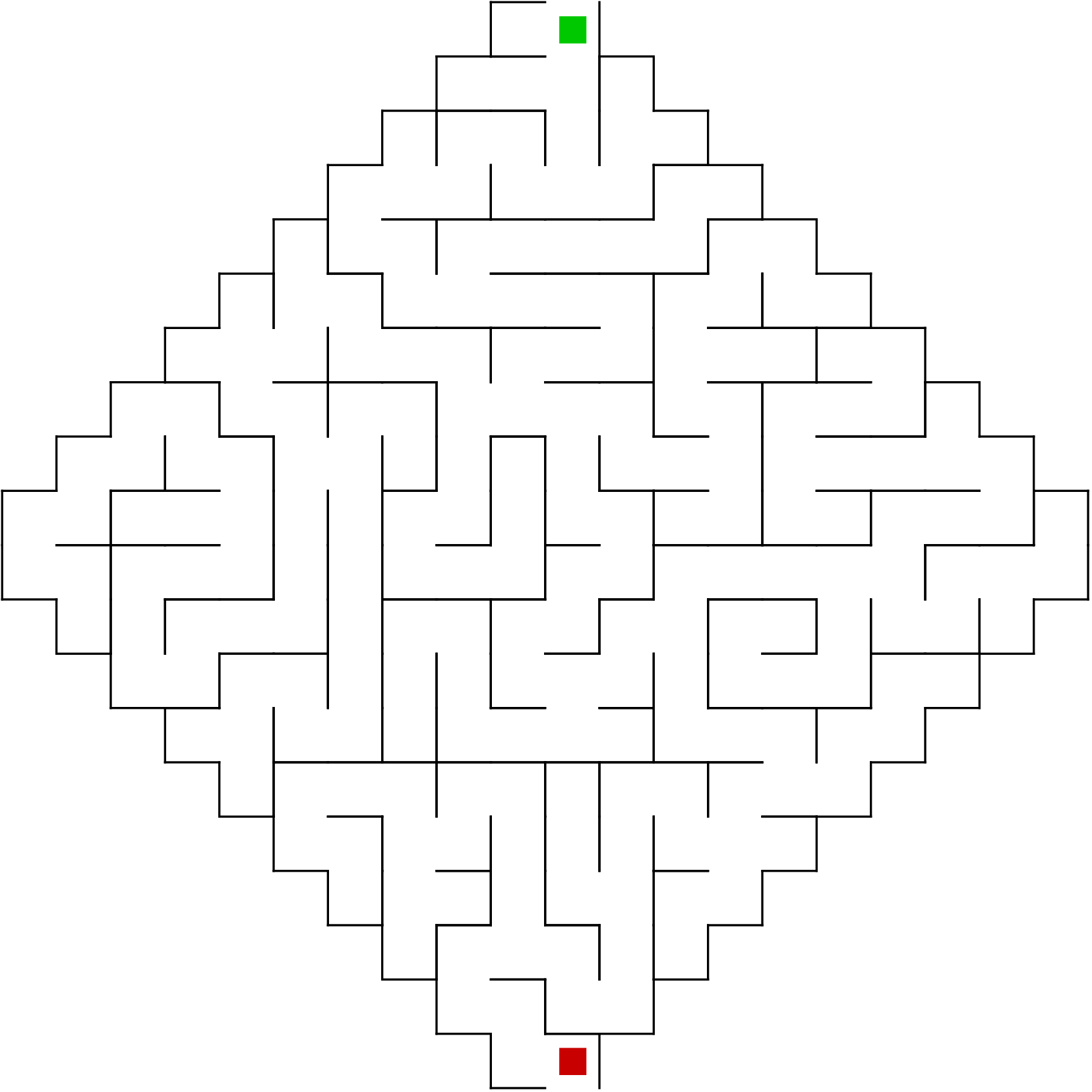 Maze generator. Push Maze Puzzle номер 431 to 435.