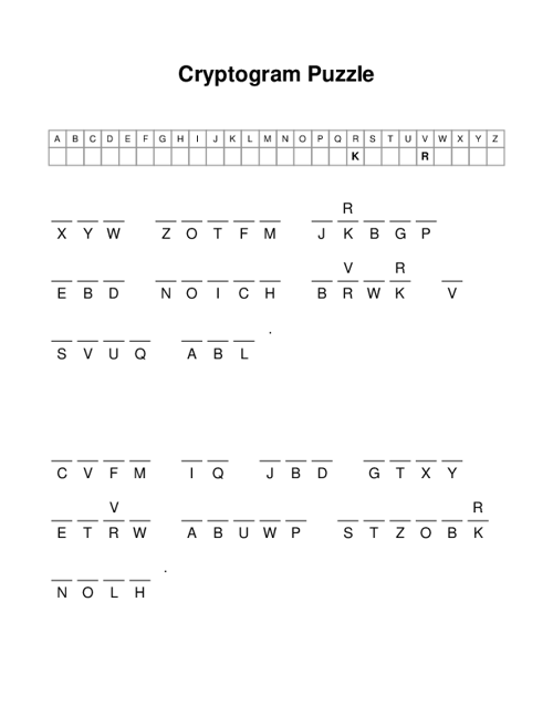 Cryptogram Puzzle Maker Free Printable Cryptoquote Puzzles cryptogram-puzzle-maker-free-printable-cryptoquote-puzzles